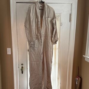 Universal Thread Cream Jumpsuit